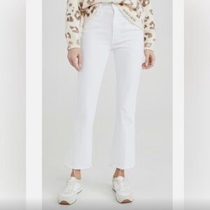 Mother Denim Hustler Ankle Fray in Fairest of them all size 27